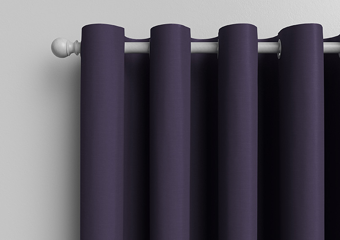Kyoto Faux Silk, Berry - Made to Measure Curtains - Image 12